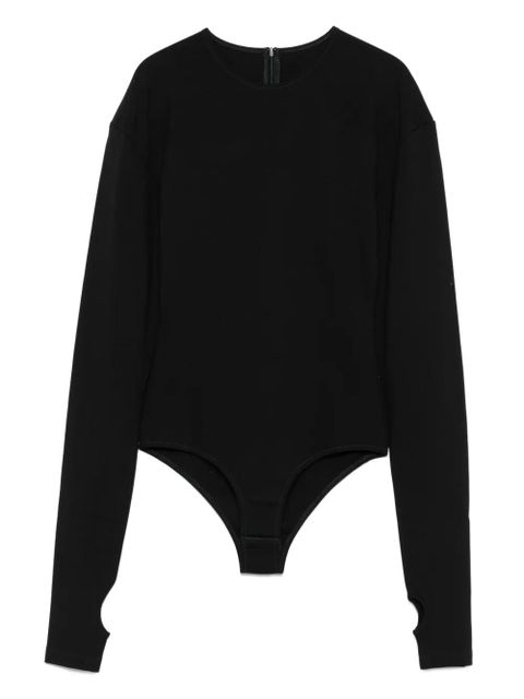 MM6 Maison Margiela long-sleeve bodysuit - Black - zdjęcie produktu nr 1