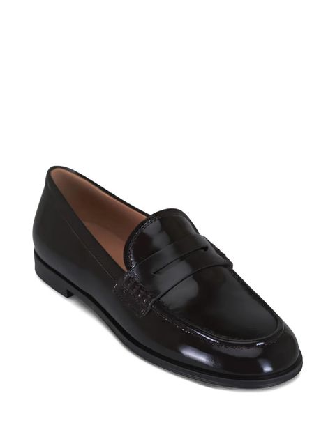 Gianvito Rossi Georgie Mocha penny-strap loafers - Brown - zdjęcie produktu nr 2