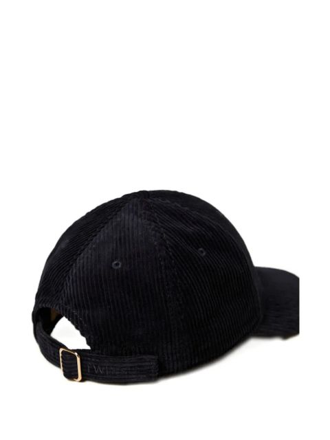 TWINSET corduroy baseball cap - Blue - zdjęcie produktu nr 2