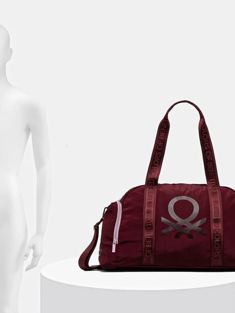 United Colors of Benetton torba kolor bordowy 66YT1Y01Z