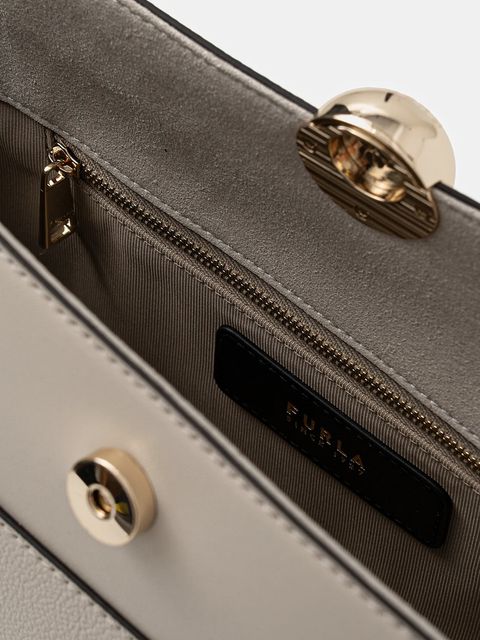 Furla torebka skórzana Nicole M Boston Bag