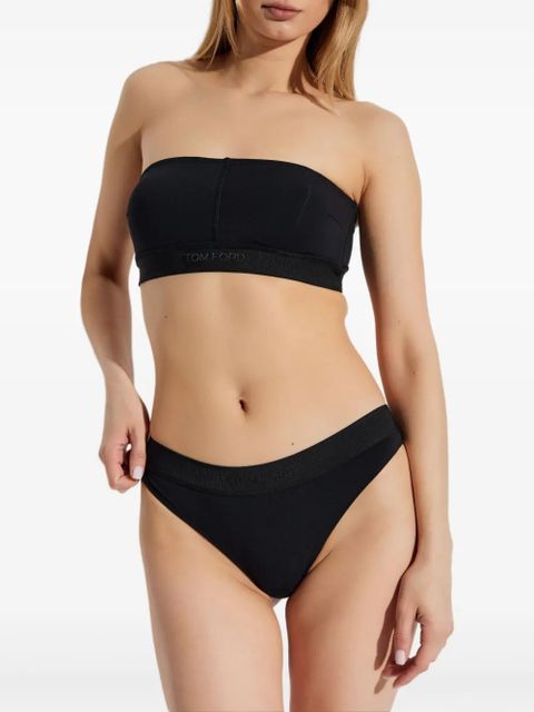 TOM FORD logo bra - Black - zdjęcie produktu nr 2