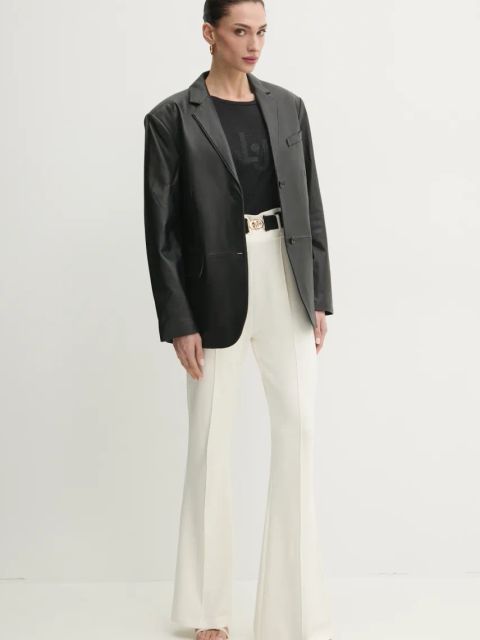 Liu Jo t-shirt bawełniany damski kolor czarny VA5151.JS923