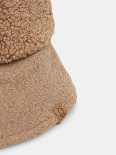 United Colors of Benetton kapelusz kolor beżowy 63KHDA01D - zdjęcie produktu nr 2