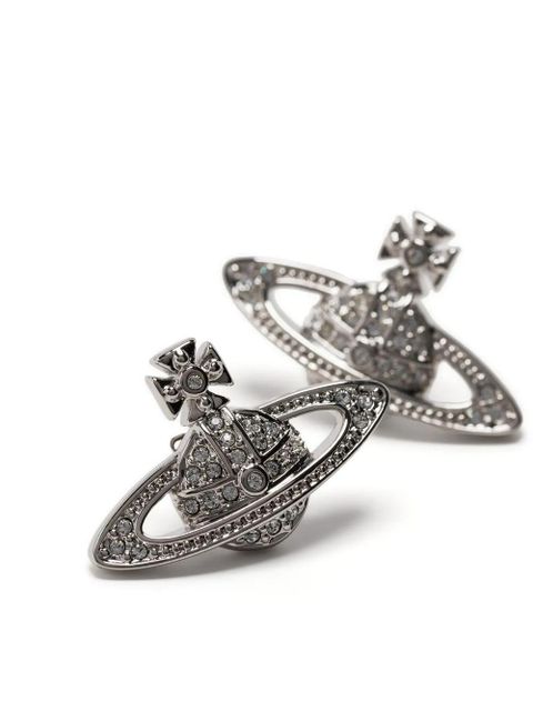 Vivienne Westwood Mini Bas Relief earrings - Silver
