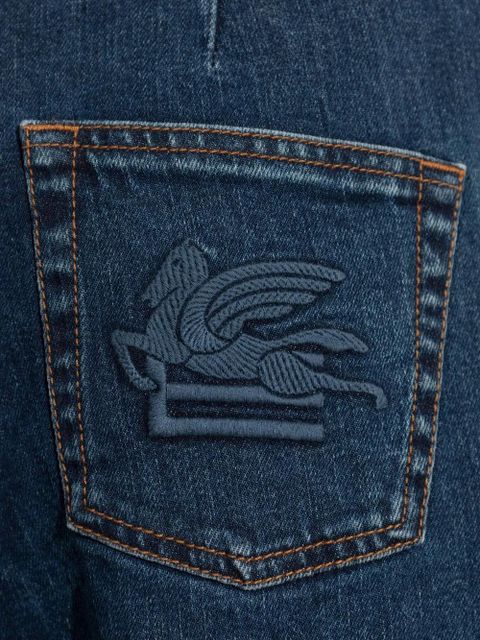 ETRO cotton wide-leg jeans - Blue