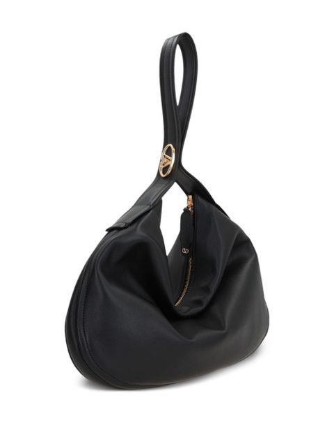Valentino Garavani Go Hobo leather tote-bag - Black - zdjęcie produktu nr 2
