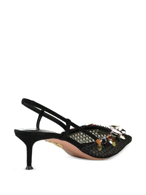Aquazzura 50mm Can Can pumps - Black - zdjęcie produktu nr 2