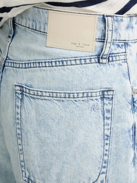 Rag & Bone jeansy damskie kolor niebieski WDD25S2952FWBE