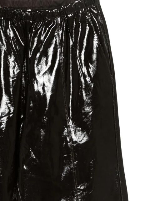 Alysi leather trousers - Brown