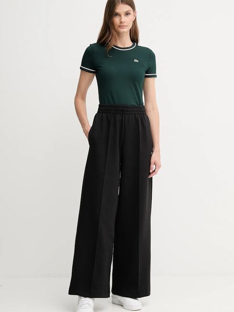 Lacoste t-shirt damski kolor zielony TF5289 - zdjęcie produktu nr 2