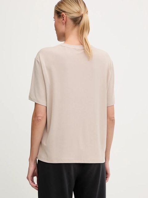 Guess t-shirt CARLA damski kolor beżowy V5YI05 KCOA2