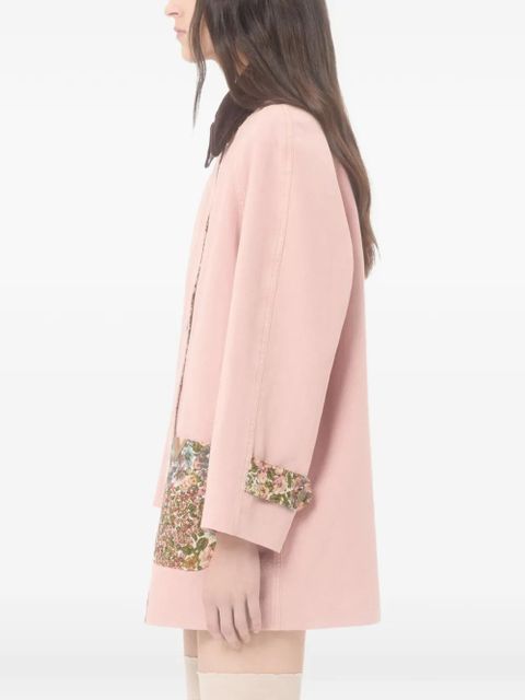 Valentino Garavani long-sleeves coat - Pink