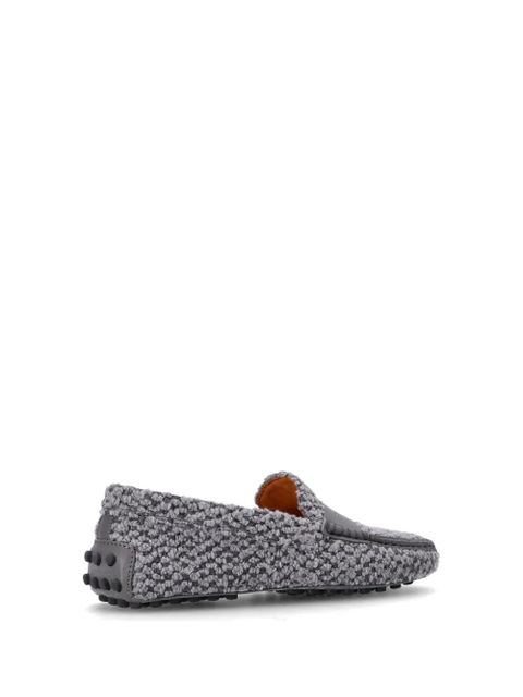 Tod's Gommino textured loafers - Grey - zdjęcie produktu nr 2