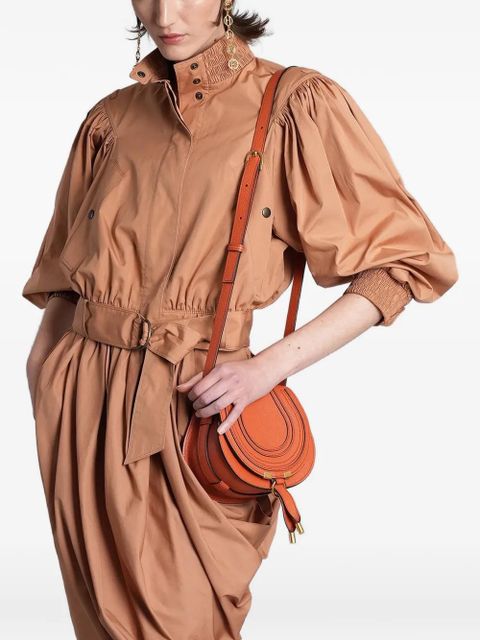 Chloé draped asymmetric mini skirt - Brown - zdjęcie produktu nr 1