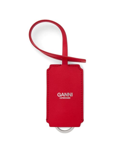 GANNI ticket-motif keyring - Red - zdjęcie produktu nr 2