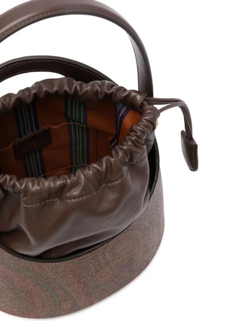 ETRO medium Paisley Saturno tote bag - Brown