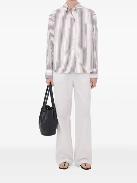 LouLou de Saison MAUD striped shirt - Red - zdjęcie produktu nr 2