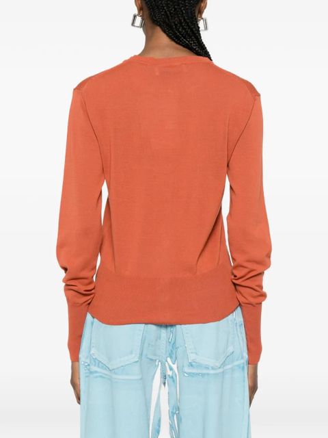 Vivienne Westwood button-fastening cardigan - Orange