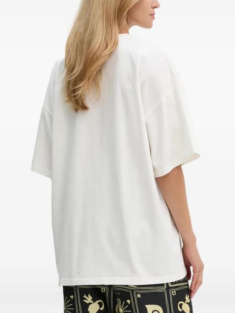 Nanushka Wren crew-neck T-shirt - White