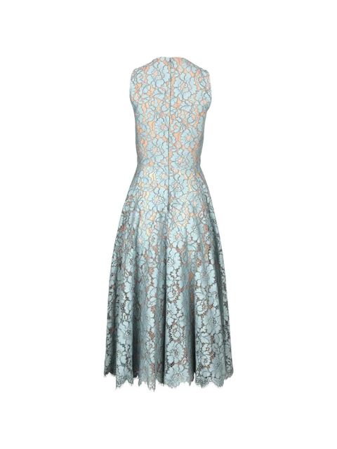 Michael Kors sleeveless lace dress - Blue
