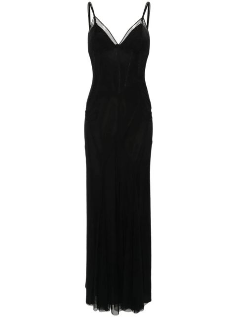 Dolce & Gabbana mesh maxi dress - Black - zdjęcie produktu nr 1