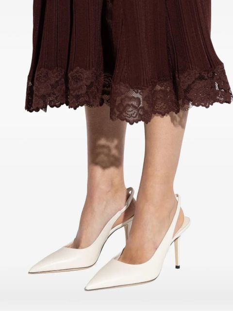 Jimmy Choo Love pointed slingback pumps - White