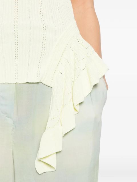 Blumarine V-neck top - Yellow