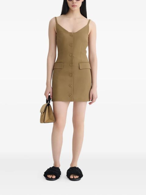 Nanushka Peitho tailored mini dress - Brown