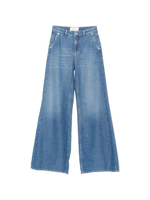 Blumarine button-detail jeans - Blue - zdjęcie produktu nr 1