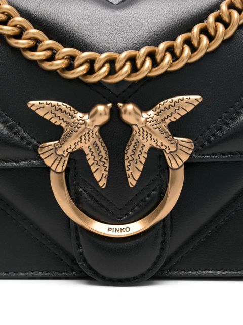 PINKO mini Love One cross body bag - Black