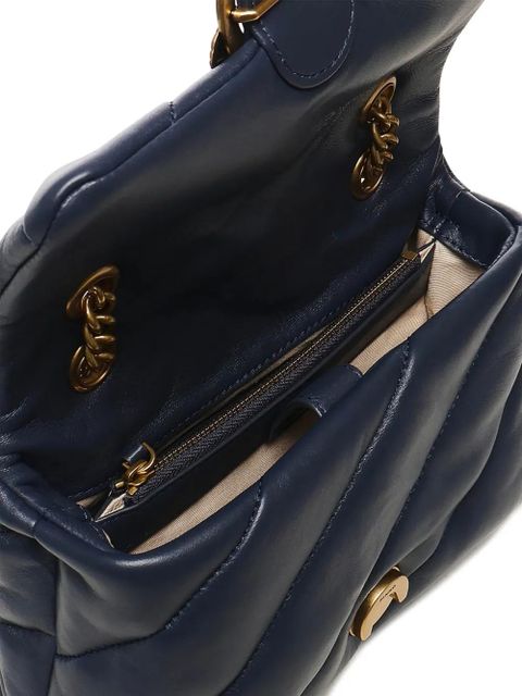 PINKO quilted shoulder bag - Blue