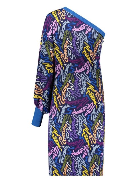 Missoni one-shoulder dress - Blue - zdjęcie produktu nr 2