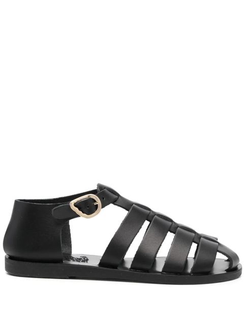 Ancient Greek Sandals Homeria leather sandals - Black - zdjęcie produktu nr 1