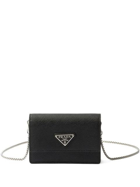Prada Saffiano leather mini bag - Black - zdjęcie produktu nr 1
