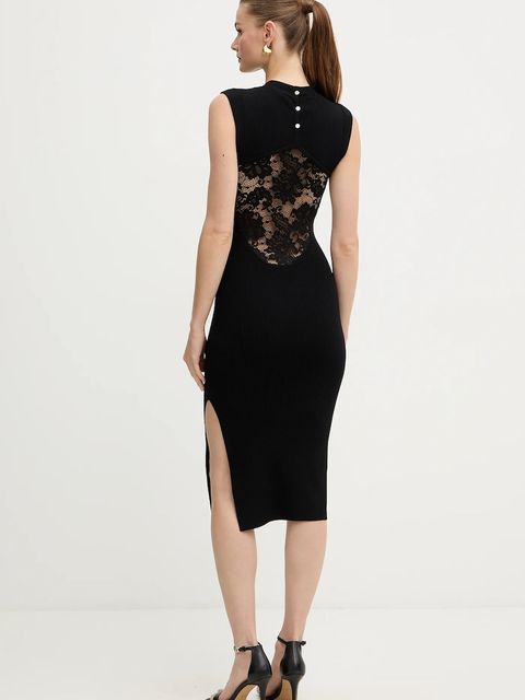 Morgan sukienka kolor czarny mini dopasowana RMLISEA