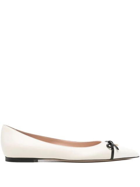 Valentino Garavani Vlogo ballet flats - White - zdjęcie produktu nr 1