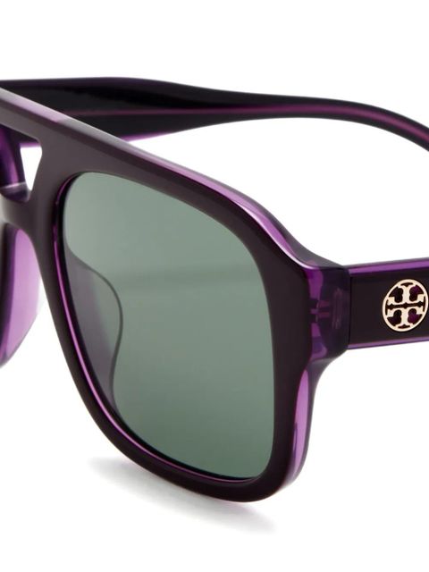 Tory Burch Miller pilot sunglasses - Purple