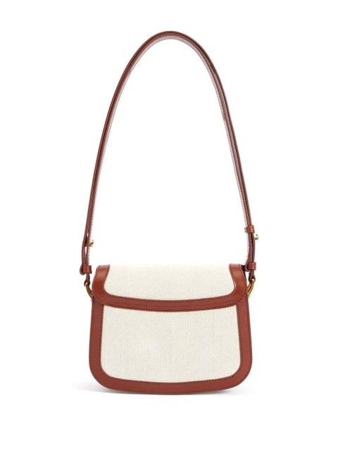 AMI Paris logo-plaque shoulder bag - Brown - zdjęcie produktu nr 2