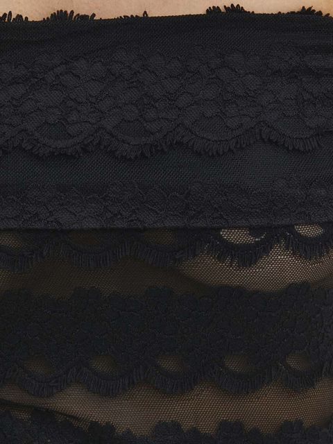 Answear.LAB body damskie kolor czarny wzorzysta