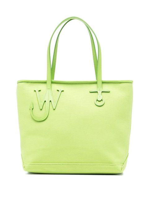JW Anderson logo-patch tote bag - Green - zdjęcie produktu nr 1