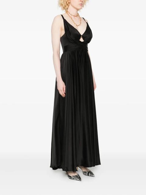 ZIMMERMANN V-neck midi dress - Black