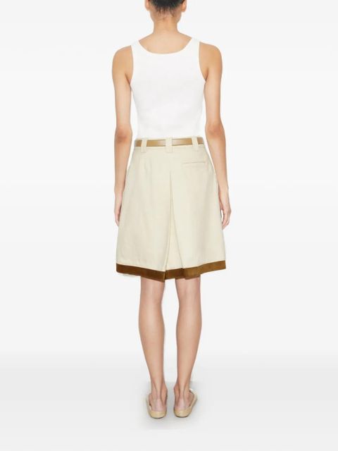 Tory Burch denim skirt - Neutrals