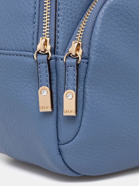 Liu Jo plecak damski kolor niebieski mały gładki AF5157.E0027