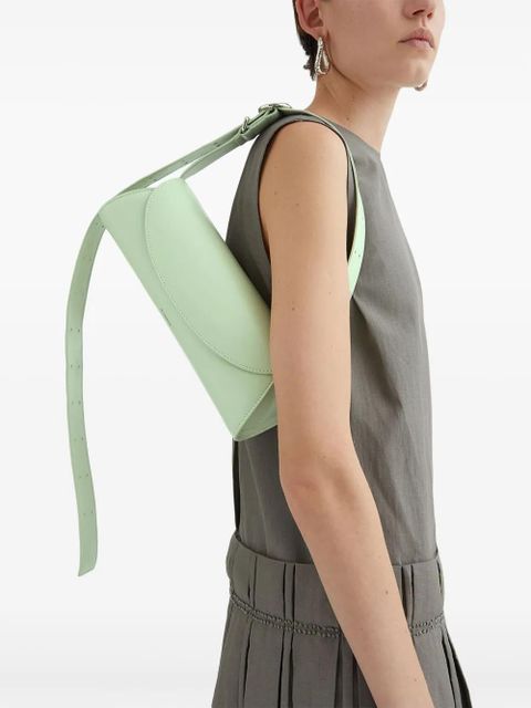 Jil Sander small Cannolo tote bag - Green