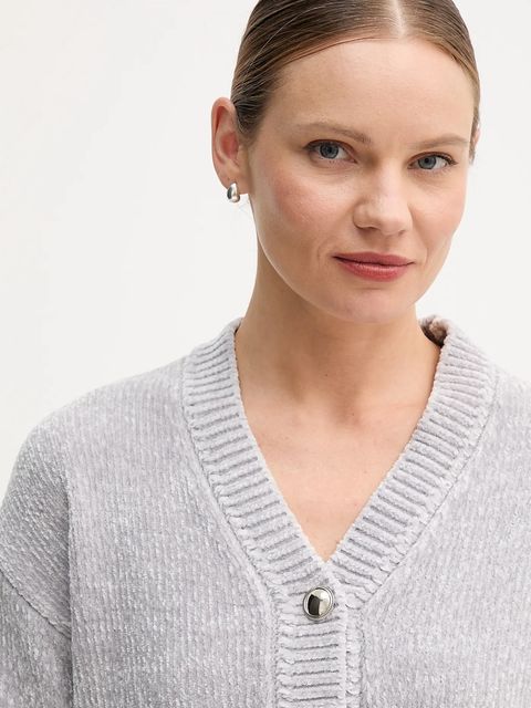 Marc Aurel kardigan damski kolor szary 8051-8000-82101