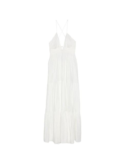 Ba&Sh ring tiered dress - White - zdjęcie produktu nr 1