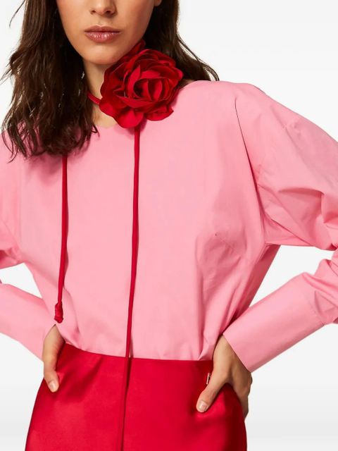 TWINSET crossover blouse - Pink - zdjęcie produktu nr 2