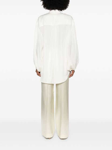 KHAITE The Bam shirt - White