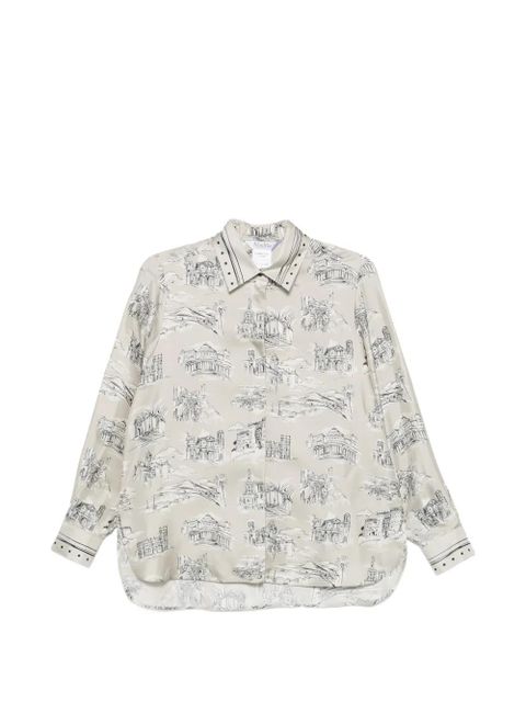 Max Mara patterned buttoned shirt - Neutrals - zdjęcie produktu nr 1